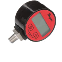 Galga de presión de Digital, 0-5 PSI, +-1% exactitud, aire/Compat. Gases, serie de DPGA