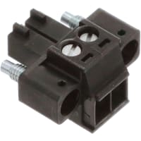 Serie de la posición COMBICON bujía métrica del tornillo de enchufe del PWB 3.5m m 16AWG 160V 8A 2
