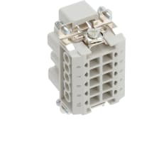 Serie masculina de la manera 16A 500 V HEAVYCON B10 del relleno 10 del conectador