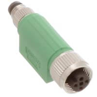Adaptador, en serie, M12/M8, recto, varón/hembra, serie de PLUSCON