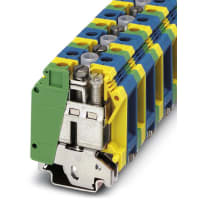 Bloque de terminales modular de tierra, bloque de PE/N, conec del tornillo, Reino Unido 35-PE/N