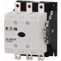Contactor de la serie de XT, 3-Pole, FNVR, 225A, H-Marco, 2NO-2NC, bobina de 24-27 VDC