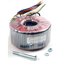 Transformador, toroide de potencia, 1000VA, 220VCT a 4,5 A, 110V@9.1A