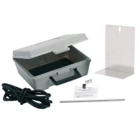 Accesorio de la instrumentación, caja que lleva plástica para la galga de Magnehelic
