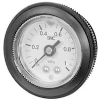 Galga de presión; Ind de w/Limit. ;Zona del color; 42.5 OD; 1MPa/150psi; hilo de rosca 1/8R; Serie de AR