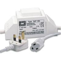 600VA autotransformador, 230V CA primaria,  115 CA de V secundaria