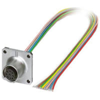 Sensor de la hembra de M12 los 0.5m/cable del actuador para el uso con el sensor/los actuadores