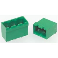 Serie Pluggable de la posición COMBICON MSTBA del jefe 5.08m m 14 12AWG 320V 12A del PWB