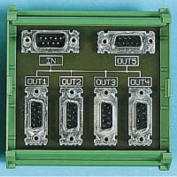 C.C. del módulo 279 28 V de la entrada-salida del PLC, CA de 240 V, 86 x 12.3 x 96 milímetros