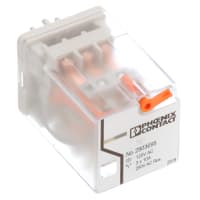 Accione el relais, 3PDT, 120VAC/250VAC, 250VDC, 10A, RIFLINE TERMINAN series del RELAIS