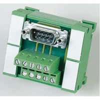 Módulo de interfaz D-secundario, montaje del carril del estruendo, hembra, 50 postes, 125V ac/dc, 2.5A, 156m m