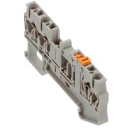 ST Series 400 V 20A Spring Cage Termination Grey Single Level de Spring Cage