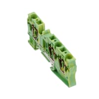 AWG modular de tierra del terminal block8-24 - ST 6-TWIN-PE - serie del ST