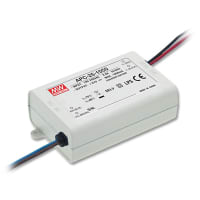 Fuente de alimentación, AC-DC, 24V, 1.05A, 100-264V adentro, incluido, conductor del LED, 25W, serie APC-25