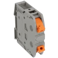 ENERGÍA 232A 1000V - nivel gris 4de la pinta4 del bloque de terminales0 del AWG de / solo Empujar-En las conec.