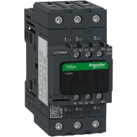 No-Invertir el contactor, 24VDC, 50A, 3P, carril del estruendo, serie de TeSys Deca
