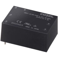 Fuente de alimentación, AC-DC, 24V, 1.1A, 85-264V adentro, incluido, Por-Agujero del PWB, 26W, serie de TUHS