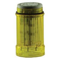Stacklight, el destellar conducido, amarillo, 120V, 40m m, serie SL4