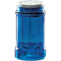 Módulo ligero, SL4,40 milímetro, LED continuo, 110/120 VAC, azul, (1), tipo 4,4X, 13, IP66 de la UL