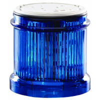 Faro conducido azul, efecto ligero que destella, base de 73m m, 24 V AC/DC, serie SL7