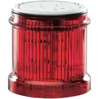 Stacklight, estroboscópico, rojo, alta perforación condujo, 24V, 70m m, serie SL7