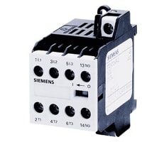 Relais, corriente de SIMIREL AC-1 = 20 amperios AC-2 y AC-3 Current=8.4 amperios 110VAC
