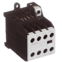 Relais, corriente de SIMIREL AC-1 = 20 amperios AC-2 y AC-3 Current=8.4 amperios 24VDC