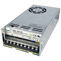 Fuente de alimentación, AC-DC, 24V, 10A, 85-264V adentro, incluido, carril del estruendo, 240W, serie de QGKF