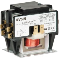 Contactor, bobina de Qc 24Vac del cuadrángulo del término del estirón de la caja del DP 2P 40A