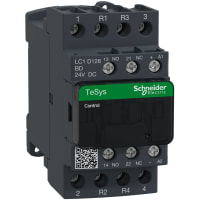 No-Invertir el contactor, 24VDC, 25A, 4P, carril del estruendo, serie de TeSys Deca
