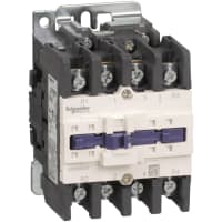 No-Invertir el contactor, 24VAC, 60A, 4P, carril del estruendo, serie de TeSys Deca
