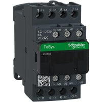No-Invertir el contactor, 24VDC, 25A, 4P, carril del estruendo, serie de TeSys Deca