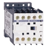 Contactor miniatura LC1 3P, 6 A, 220 VAC, 230 VAC, serie de los micrones de TeSys