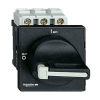 Interruptor No-Fusible de la desconexión, 3 poste, montaje de la puerta, 25 A, kilovatio de 15, IP20, IP65