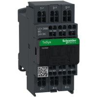 No-Invertir el contactor, 24VDC, 9A, 3P, carril del estruendo, serie de TeSys Deca