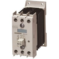3P-NO SSR Screw DIN Rail Panel Mount, Zero Crossing Thyristor, 40 A, C.C. de 30 V