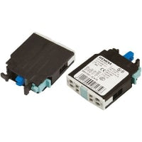 Bloque auxiliar de los contactos, 10A 1NO, terminal del resorte, Snap-on, serie 3RH