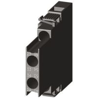 Contacto auxiliar Snap-On con el terminal del tornillo, 2NO, 10 A, C.C. de 250 V, CA de 690 V