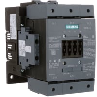 Contactor de Sirius 3 3Rt1 poste, 115 A, 55Kw, 240 bobina de V Ac/Dc