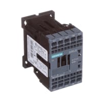 Contactor de Sirius 3RT2 3 poste, 7 A, kilovatio de 3, bobina de la C.C. de 24 V