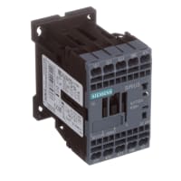 Contactor de Sirius 3RT2 3 poste, 9 A, kilovatio de 4, bobina de la C.C. de 24 V