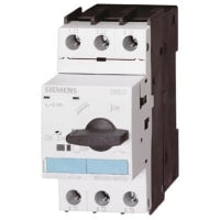 Interruptor, 16A, 3-Pole para la protección del motor, 100 ka, 690V, serie 3RV1