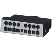 Contactos auxiliares, interruptor transversal, 1NO-1NC, Plug-in, resorte, serie 3RV2