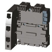 Barra de distribución, fase de 3, entrada izquierda, interruptor S00 de 2 y S0, serie 3RV2
