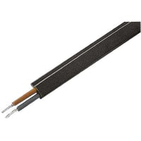 Como-Yo el cable, trapezoidal, negro, los 2X1.5Mm