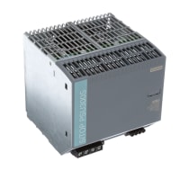 Fuente de alimentación, 3 pH, AC-DC, 24V, 40A, 400-500V adentro, montaje del carril del dinar, elegante