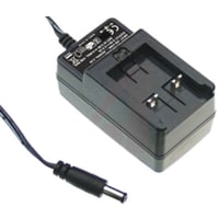 Fuente de alimentación, AC-DC tacos para muro externo, 9V, 2.22A, 95-264V, 20W, serie de GE