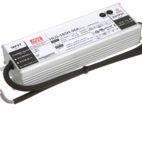 Fuente de alimentación, AC-DC, 36V, 5.2A, 100-305V adentro, sellado, PFC, conductor del LED, serie de HLG-185H