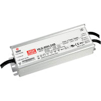 Fuente de alimentación, AC-DC, 24V, 3.4A, 100-305V adentro, sellado, PFC, conductor del LED, serie de HLG-80H