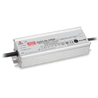 Fuente de alimentación, AC-DC, 93V, 0.7A, 180-528V adentro, sellado, PFC, conductor del LED, serie HVGC-65
